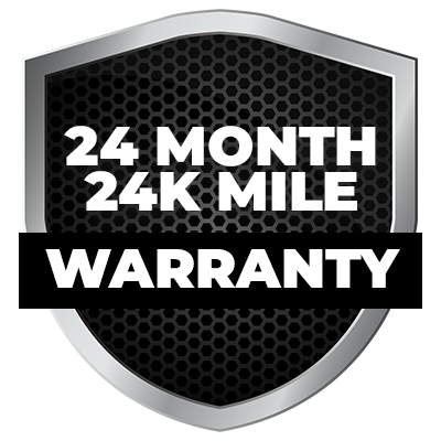 24 month / 24k mile warranty